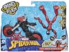 Marvel Spider man Spider man Bend & Flex Figuur En Voertuig 15 Cm online kopen
