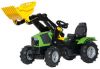 Rolly Toys Trapauto Deutz Fahr 5120 Kindertractor met lader en luchtbanden online kopen