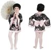 Feestbazaar Japanse Kimono Zwart/Roze Dames Kiwi online kopen